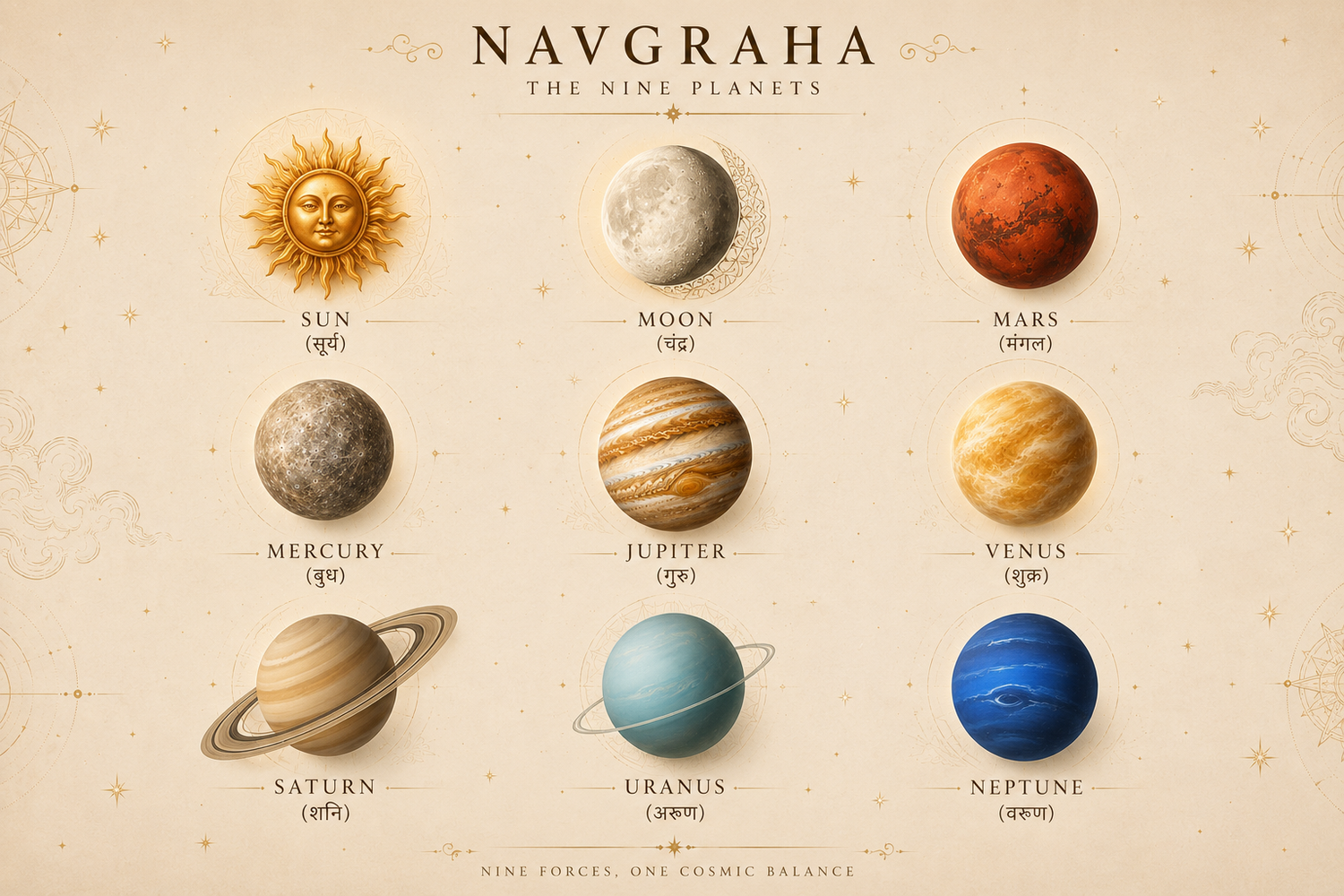 All 9 Planets