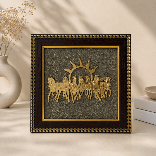 7 hourse Pyrite frame