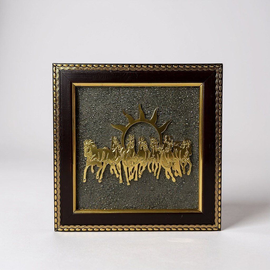 7 hourse Pyrite frame