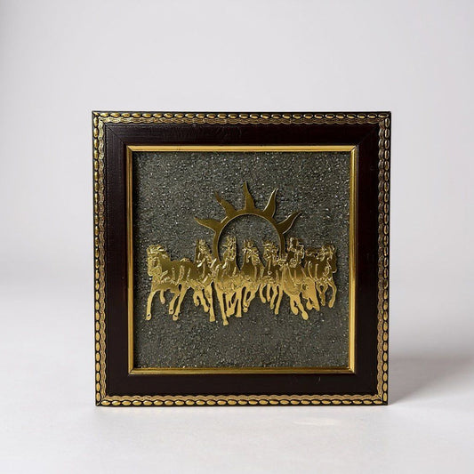 7 hourse Pyrite frame