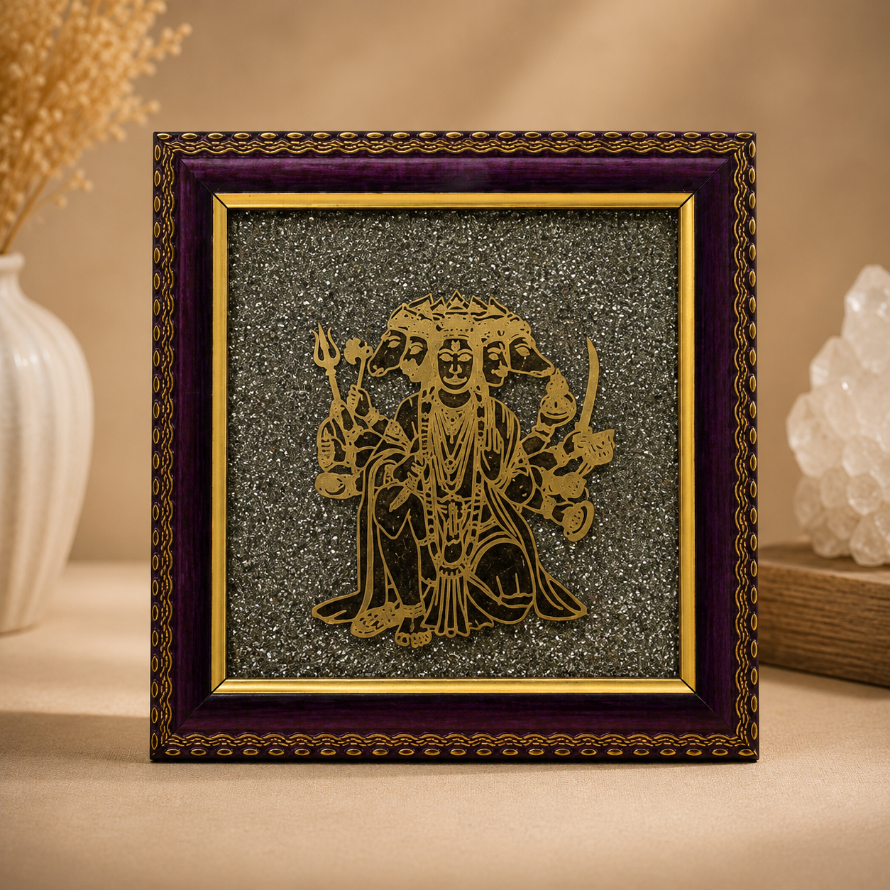 Pyrite Hanumanji Frame