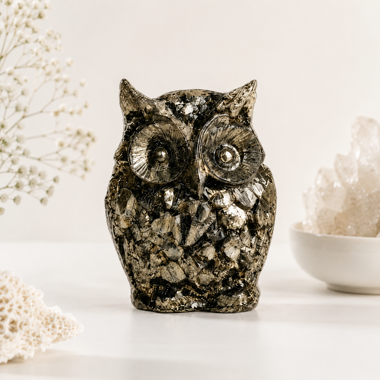 Pyrite Owl